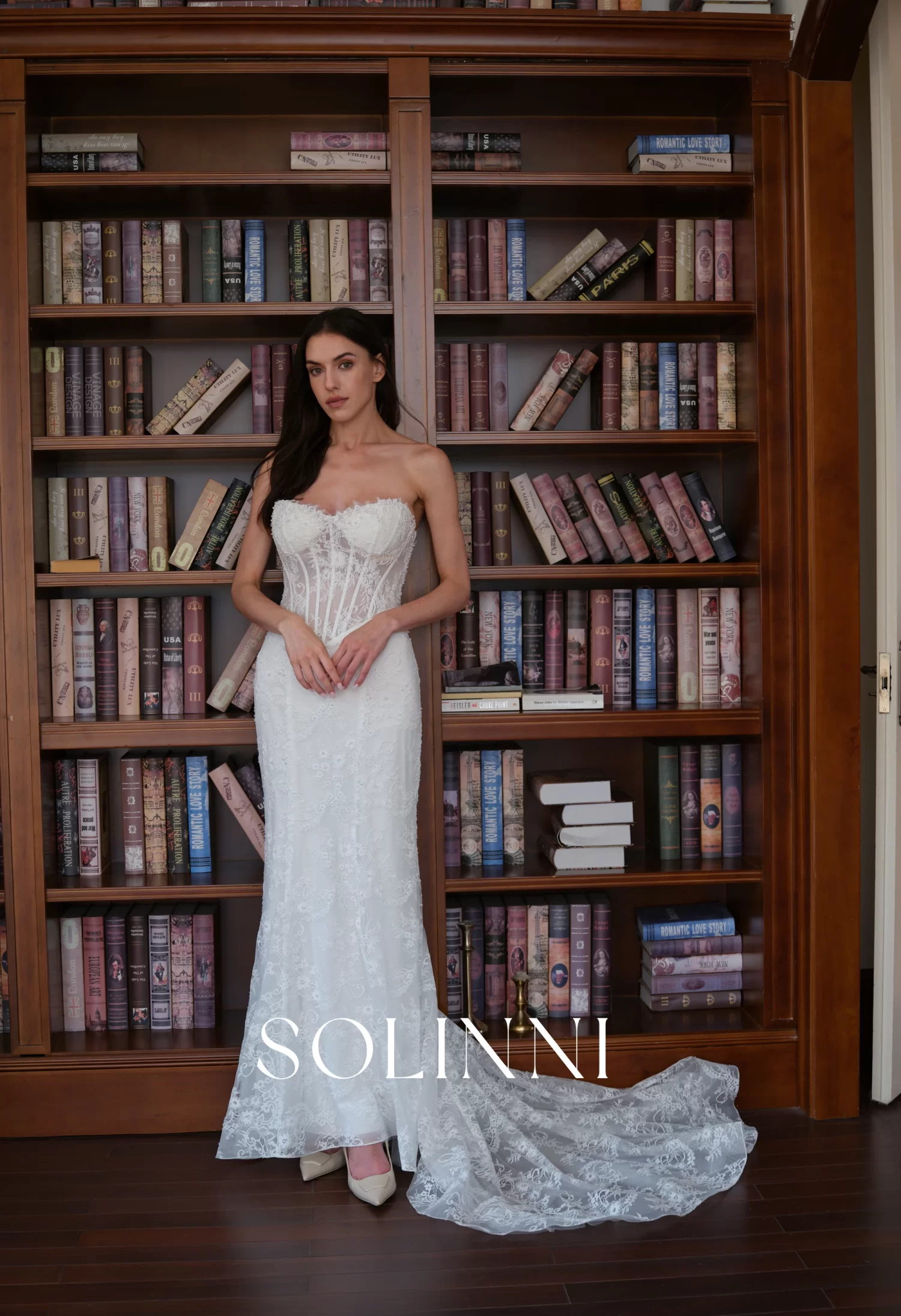 Valoria – Beaded Lace Wedding Dress and 3-in-1 Styling
