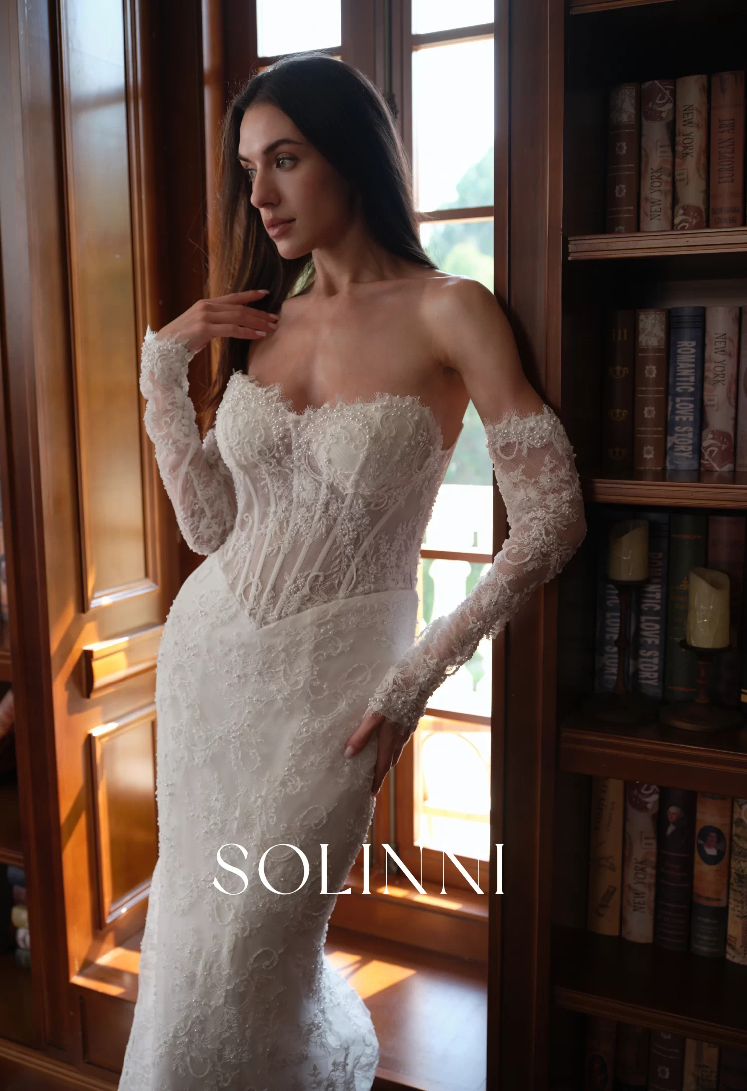 Valoria – Beaded Lace Wedding Dress and 3-in-1 Styling
