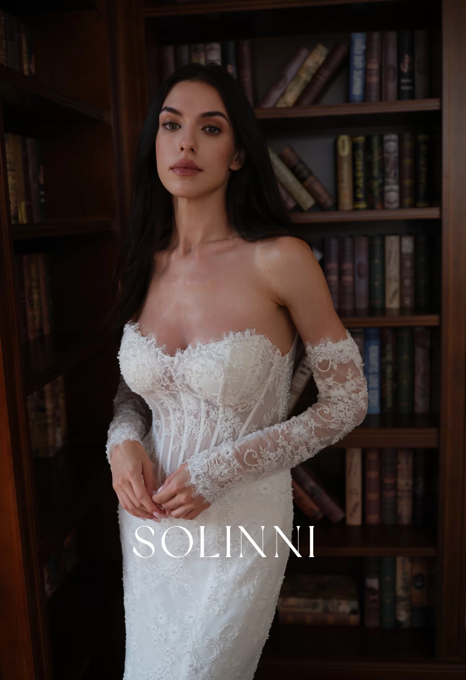 Valoria – Beaded Lace Wedding Dress and 3-in-1 Styling